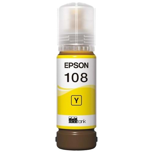 Epson Mürekkep Orj. 108 Yellow 70ml
