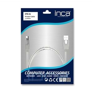 Inca USB Yazıcı Kablosu 1.5 Metre