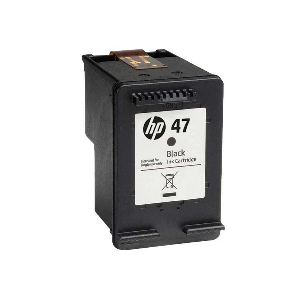 HP Mürekkep Kartuş Orj. No:47 Siyah