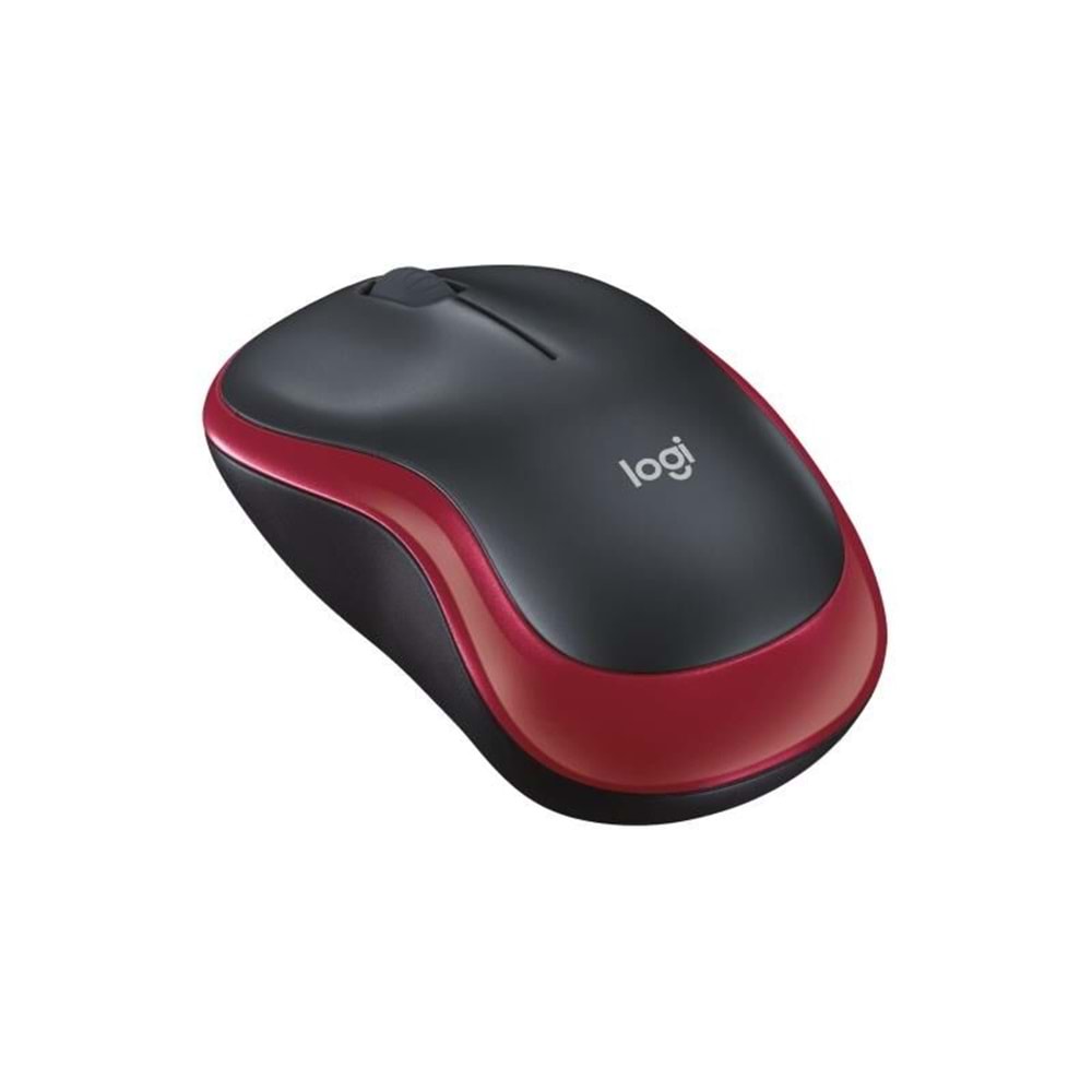 Logitech M185 Kablosuz Mouse Kırmızı