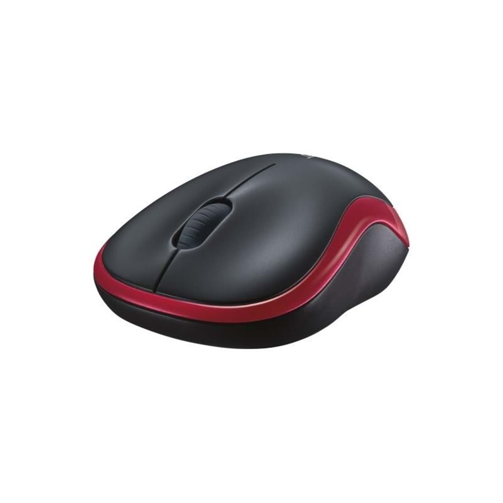 Logitech M185 Kablosuz Mouse Kırmızı