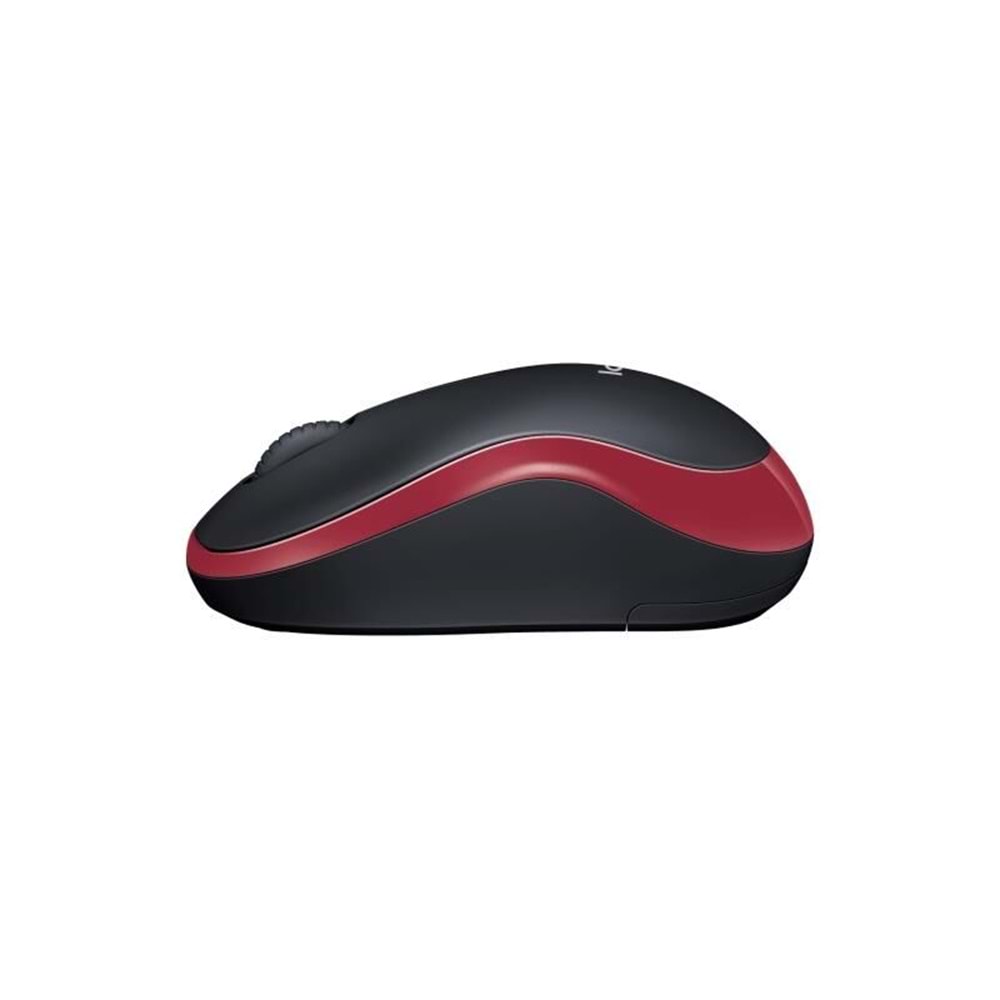 Logitech M185 Kablosuz Mouse Kırmızı