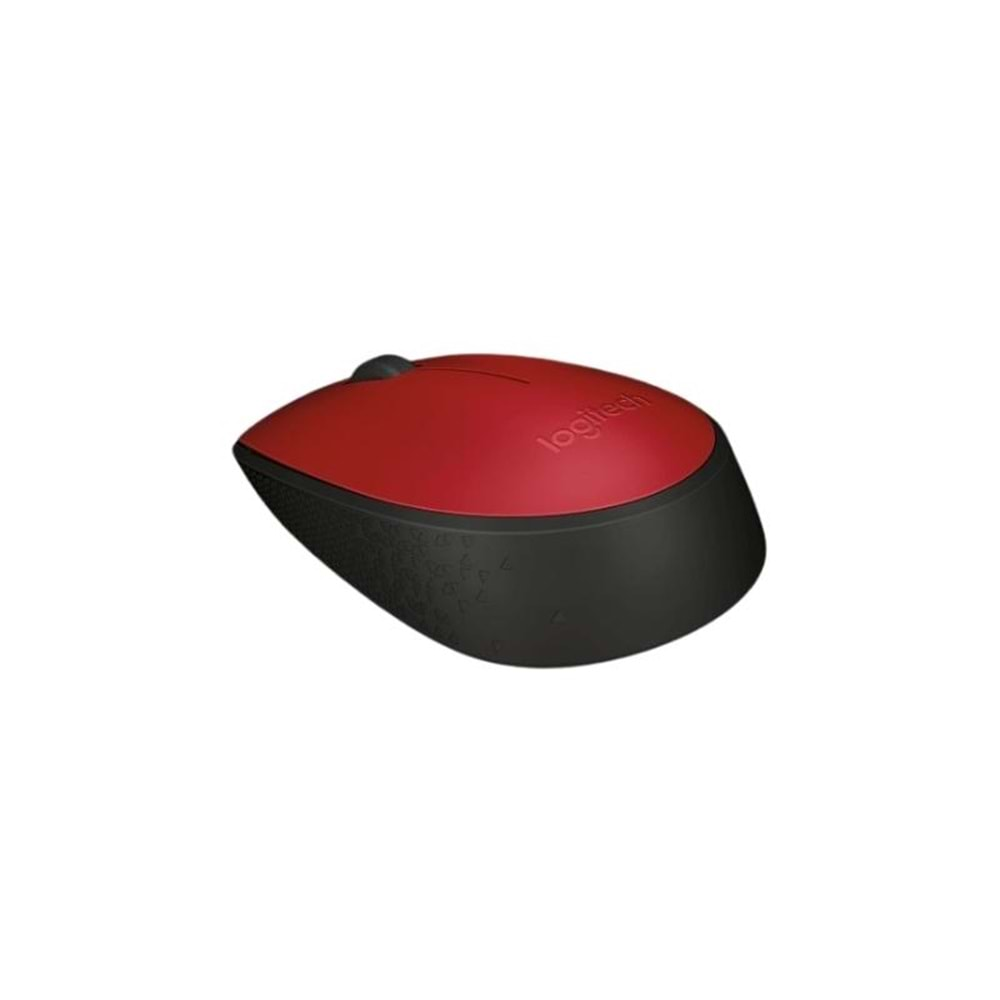 Logitech M171 Kablosuz Mouse Kırmızı, 910-004641