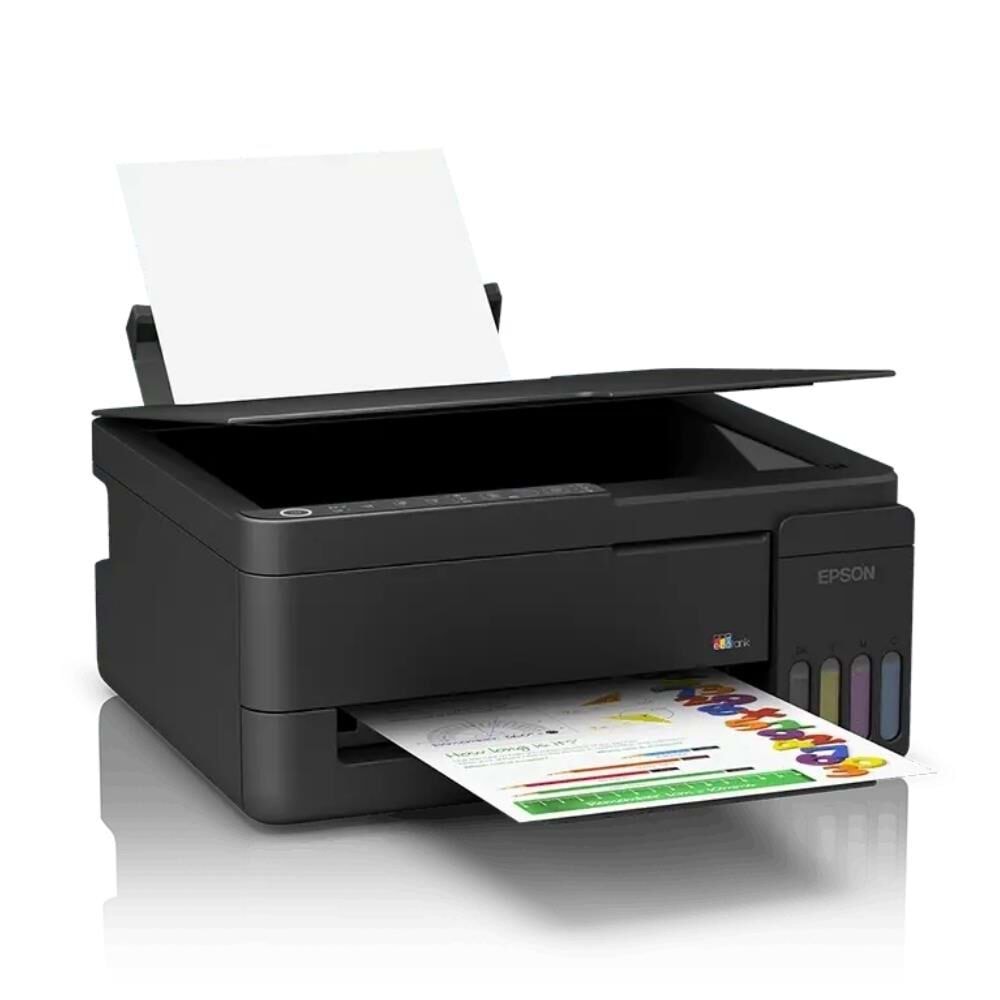 Epson L3350 Renkli Mürekkep Tanklı Yazıcı, Tarayıcı, Fotokopi, Wi-Fi, Siyah
