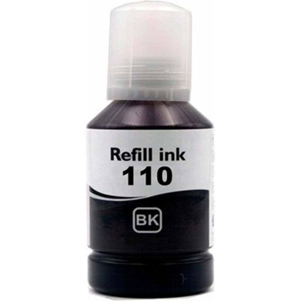 OKUR Epson Mürekkep T110 Siyah 100 ml. Şişe