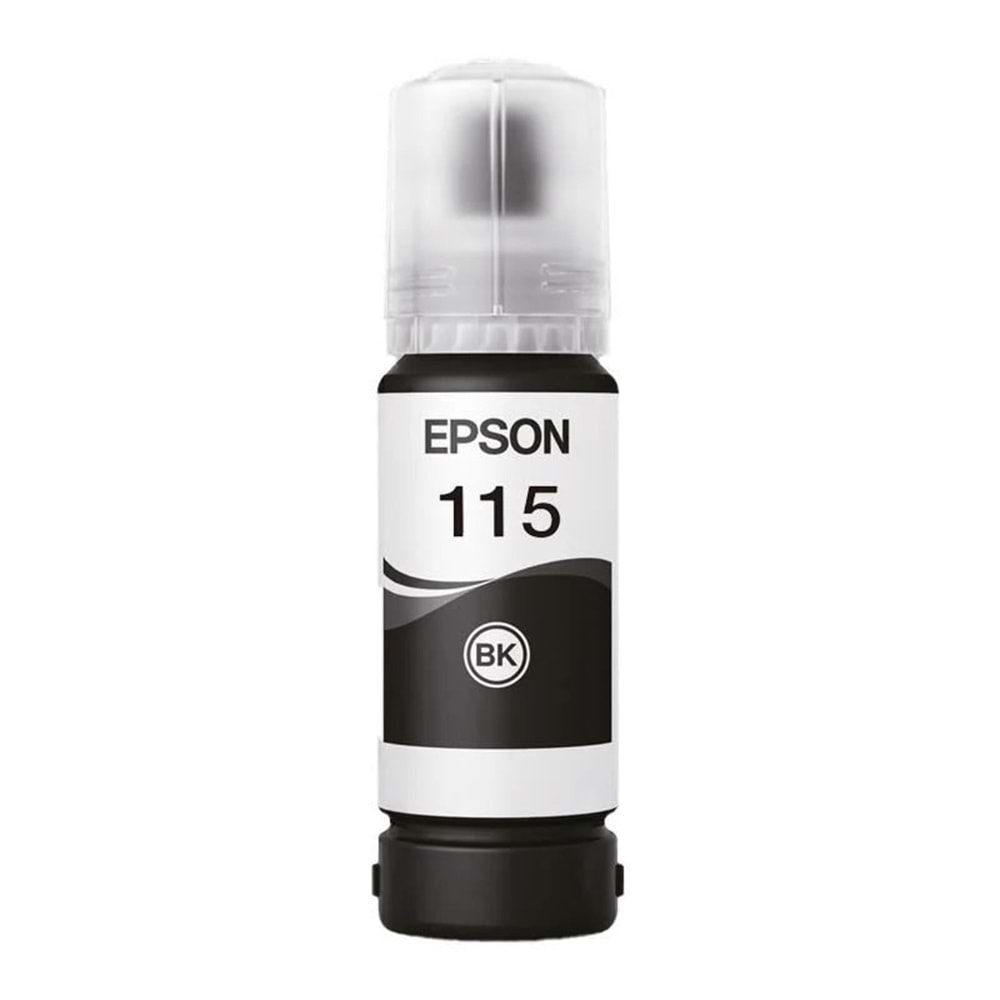 Epson 115 Mürekkep Orj. L8160, L8180 Pigment Black (BK) 70ml