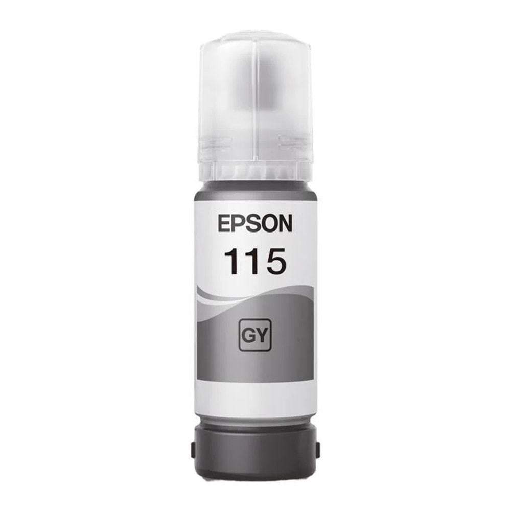Epson 115 Mürekkep Orj. L8160, L8180 Grey 70ml