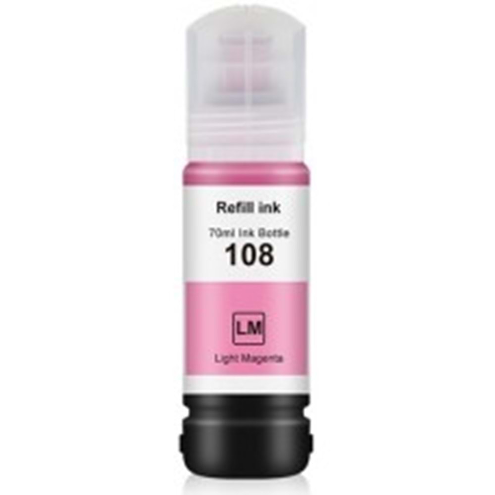 OKUR Epson 108 Mürekkep L8050, L18050 Light Magenta 70ml