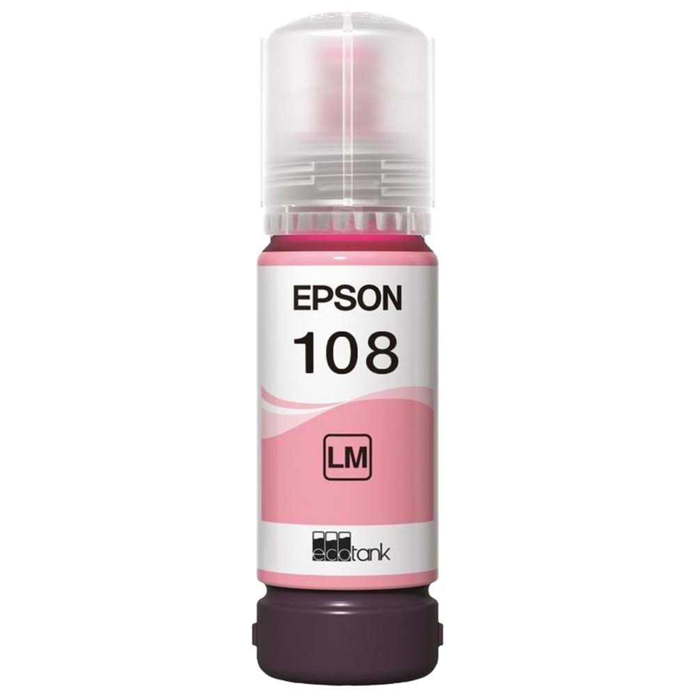 Epson 108 Mürekkep Orj. L8050, L18050 Light Magenta 70ml