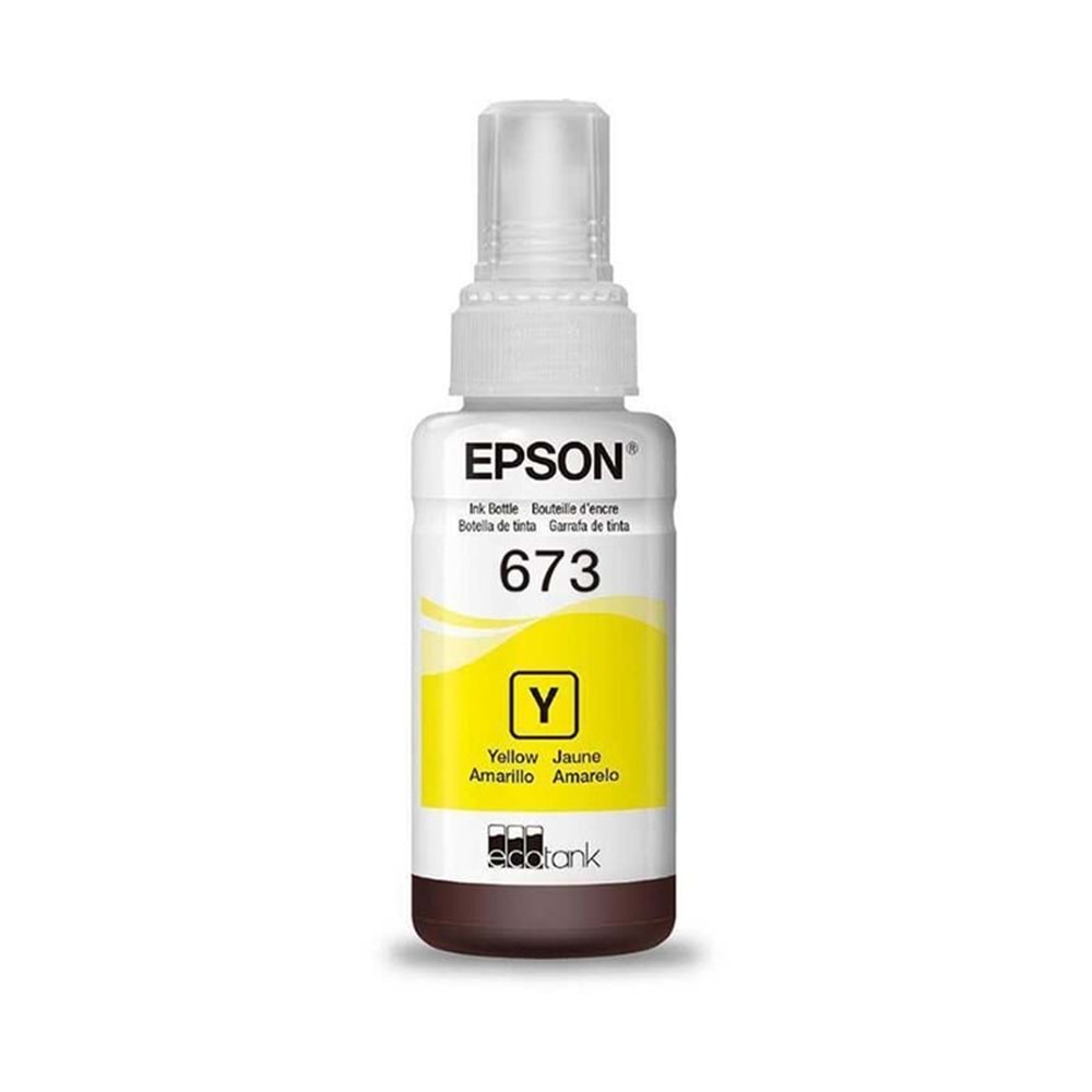 Epson Mürekkep Orj. T673 Yellow 70ml