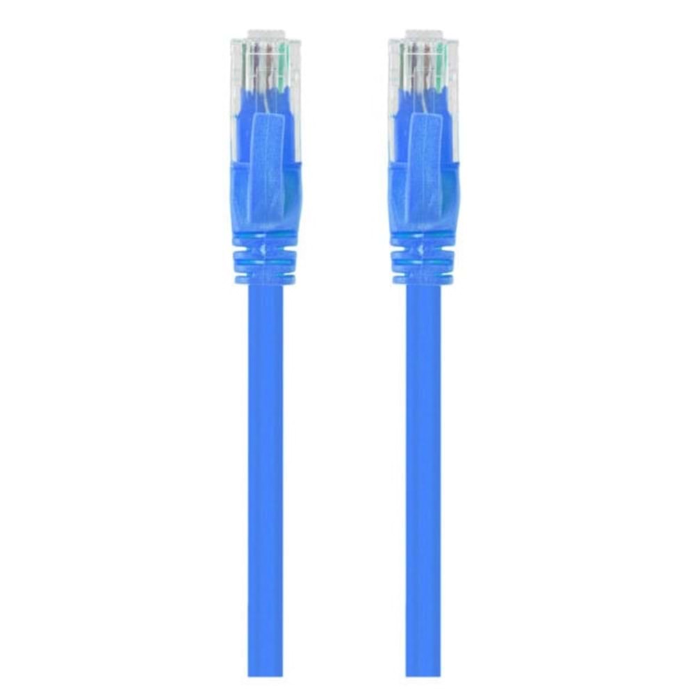 OKUR Cat6 Patch Kablo 5 Metre, Mavi - CAT6-05MT-M
