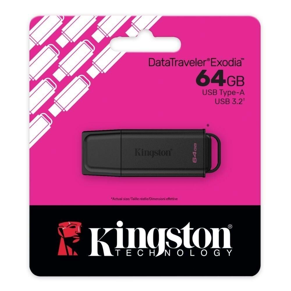 Kingston 64GB Exodia USB 3.2 Flash Bellek - DTXG2/64GB