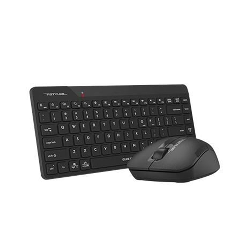 A4 Tech FG2200 AIR2 Mini Kablosuz Klavye Mouse Seti, Usb, Siyah