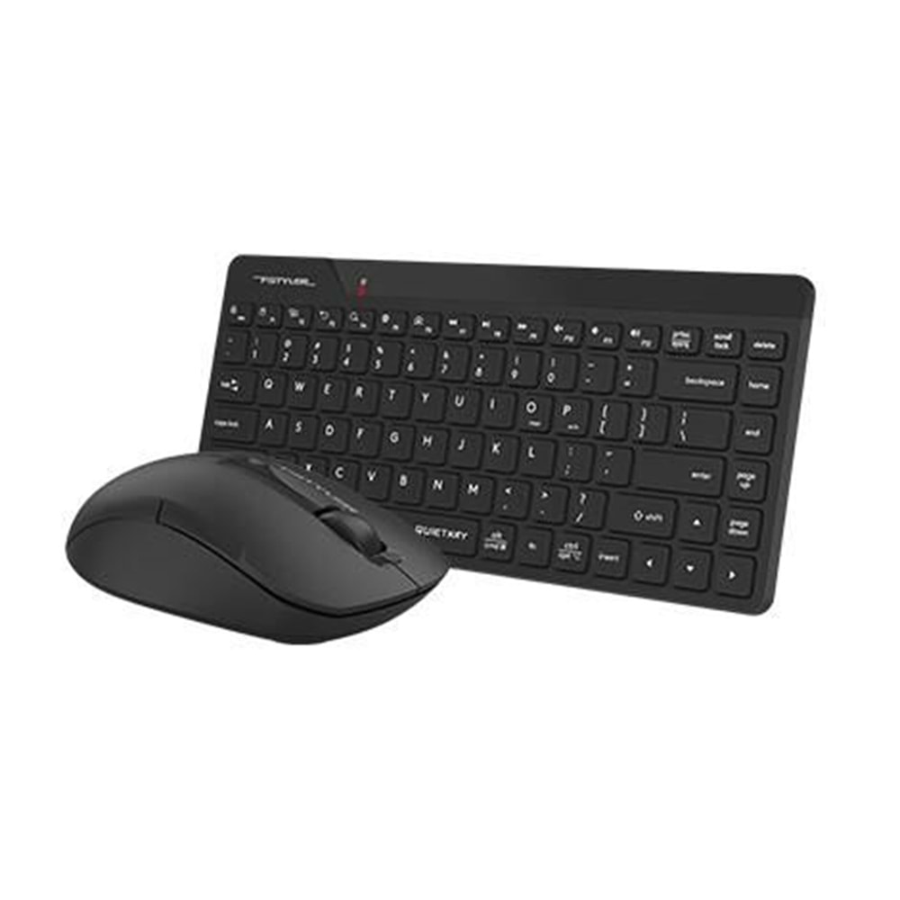 A4 Tech FG2200 AIR2 Mini Kablosuz Klavye Mouse Seti, Usb, Siyah