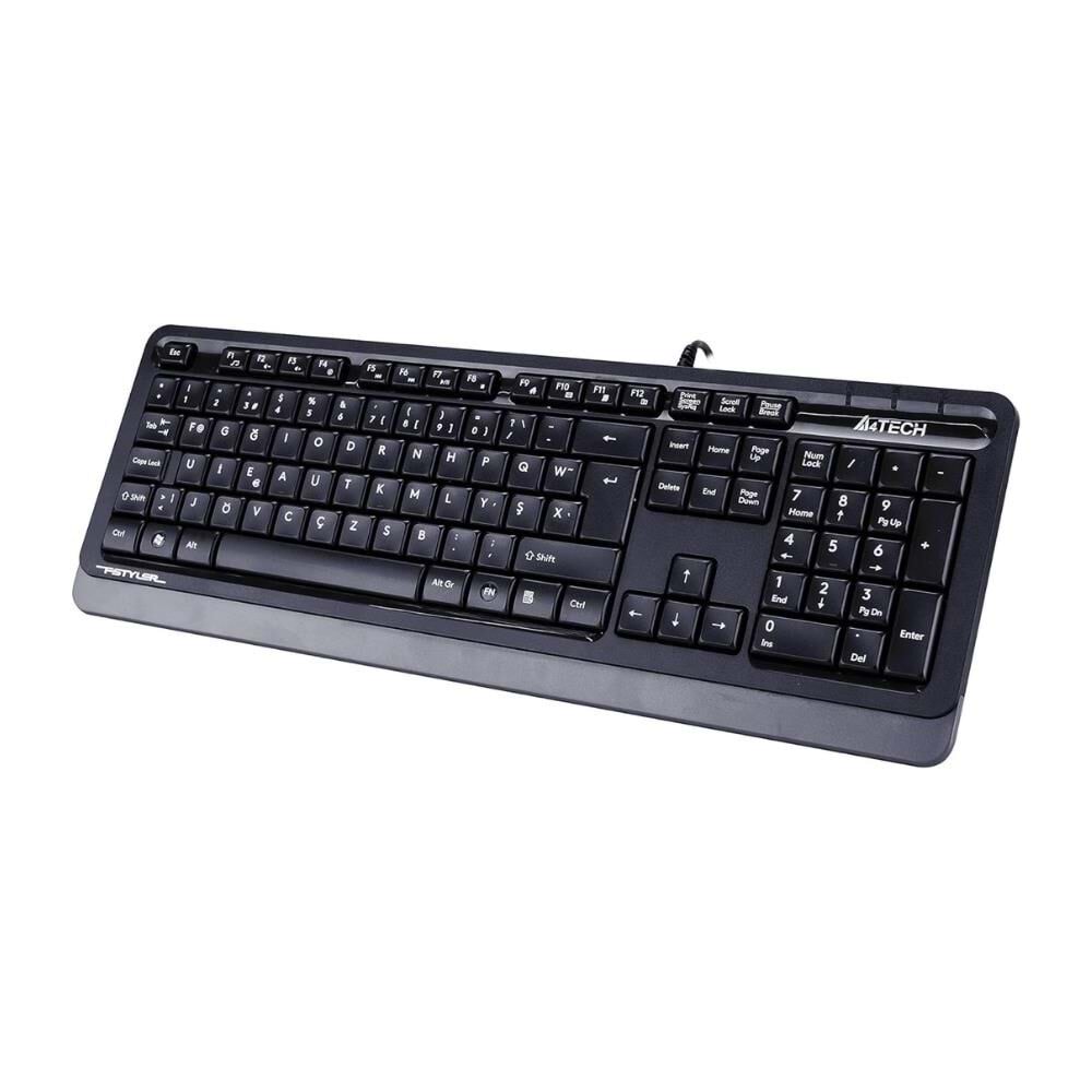 A4 Tech Fk10 F Usb Fsytyler Gri Tr Fn-Multimedya Klavye