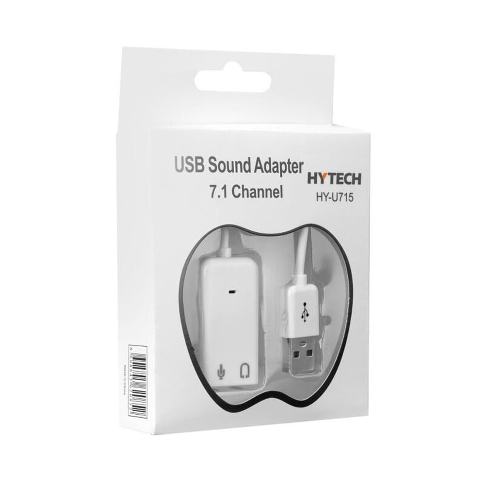 Hytech HY-U715 Usb Ses Kartı, 7.1 Dual Channel