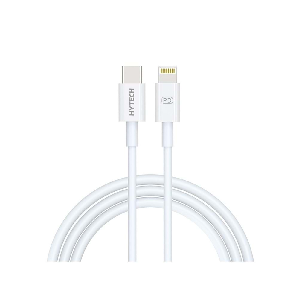 Hytech HY-XPD20 Type-C to Lightning iphone Data+Şarj Kablosu 1 Metre 3A
