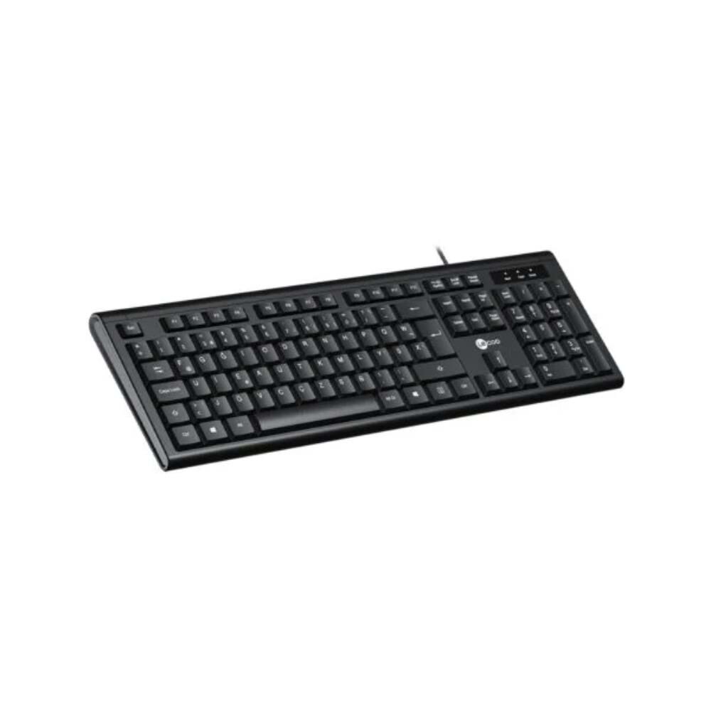 Lenovo Lecoo KB101 USB Kablolu Klavye F Siyah