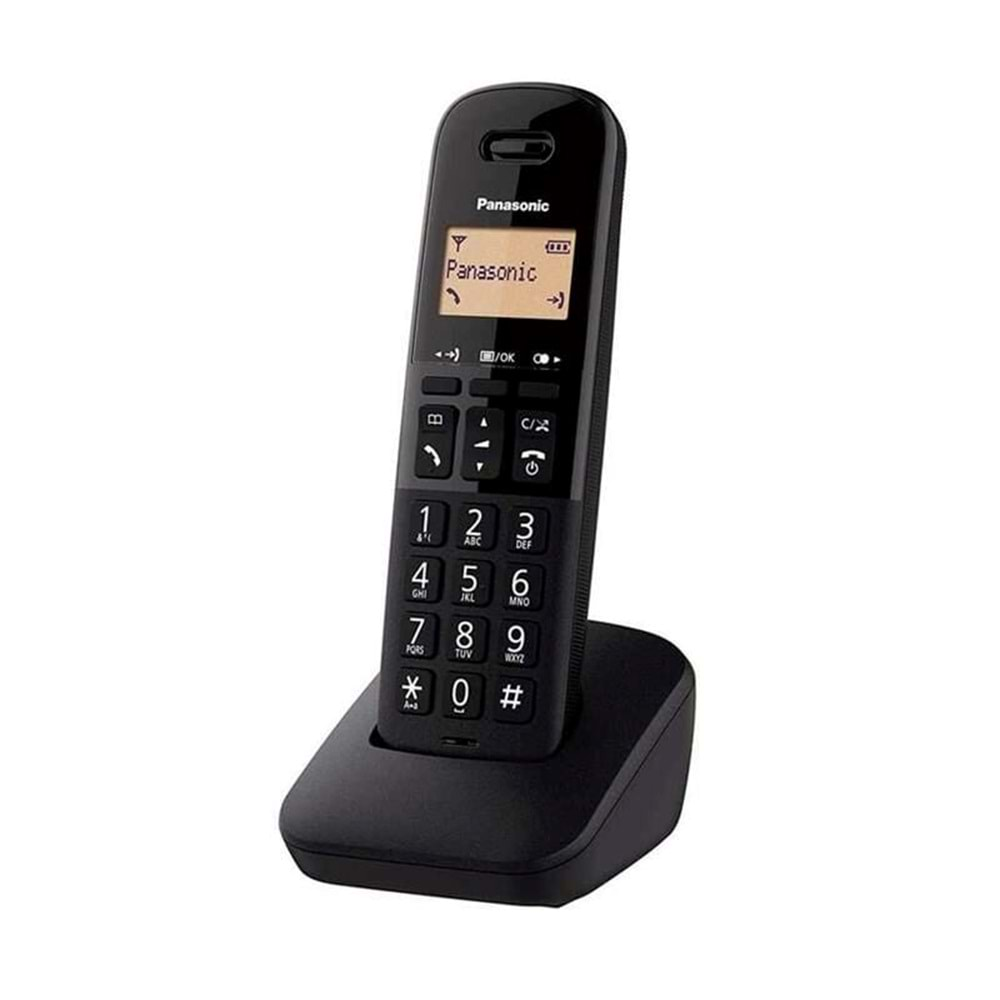 Panasonic KX-TGB610 Dect Telefon, Telsiz, Siyah