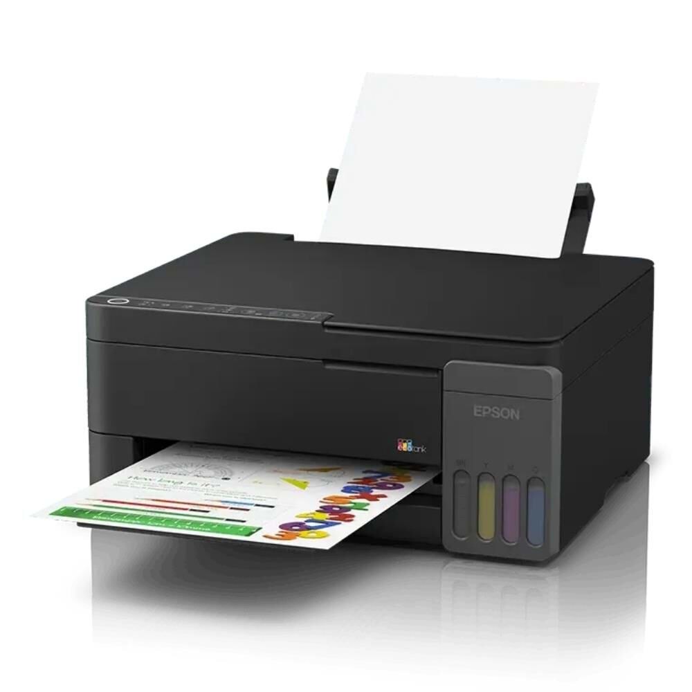 Epson L3350-MUA Renkli Mürekkep Tanklı Yazıcı, Tarayıcı, Fotokopi, Wi-Fi, Siyah (Muadil Mürekkepli)
