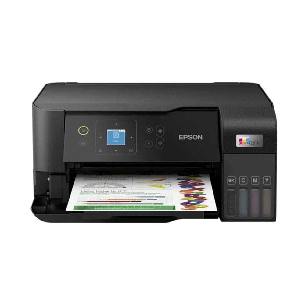 Epson L3560 Renkli Mürekkep Tanklı Çok Fonksiyonlu Yazıcı (Muadil Mürekkepli)