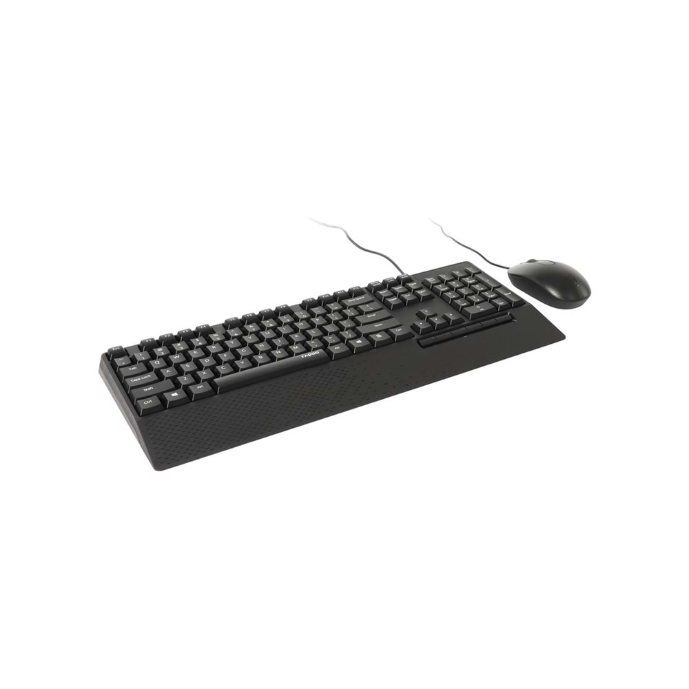 RAPOO NX-2000 KLAVYE MOUSE SET Q SİYAH