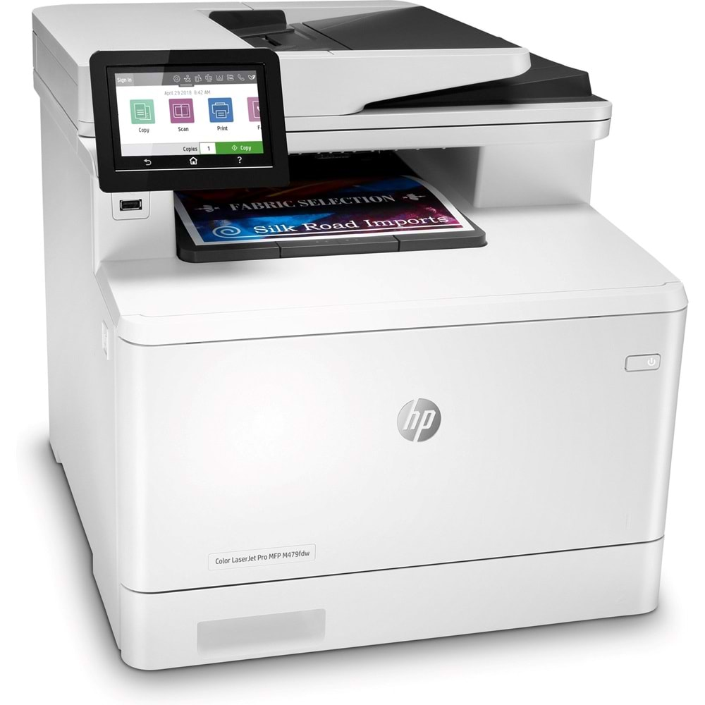 HP Color LaserJet Pro MFP M479FDW Yazıcı, Tarayıcı, Fotokopi, Duplex, Wifi, W1A80A