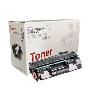 Elittoner Hp CF280A, CE505A - Canon CRG-719 (2.7K)