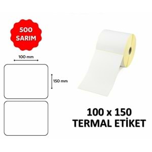 OKUR Barkod Etiketi 100x150 Termal - 500 Adet