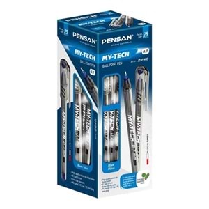 Pensan My-Tech Tükenmez Kalem Mavi 25'li Paket