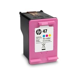 HP Mürekkep Kartuş Orj. No:47 Renkli