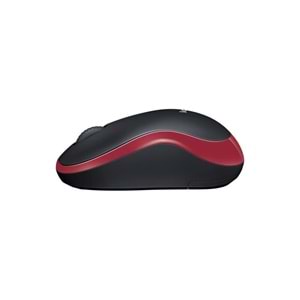 Logitech M185 Kablosuz Mouse Kırmızı