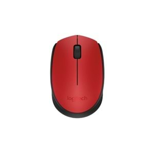 Logitech M171 Kablosuz Mouse Kırmızı, 910-004641