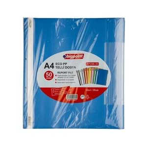 Bigpoint Eco Telli Dosya Mavi 50'li Paket