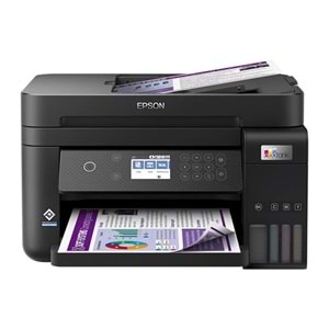 Epson L6270 Renkli Mürekkep Tanklı Yazıcı, Tarayıcı, Fotokopi, Wi-Fi, LAN, ADF, Dubleks, Siyah