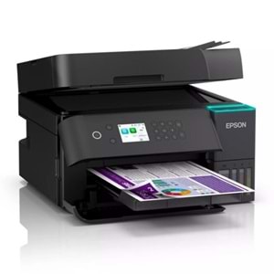 Epson L6370 Renkli Mürekkep Tanklı Yazıcı, Tarayıcı, Fotokopi, Wi-Fi, LAN, ADF, Dubleks, Siyah
