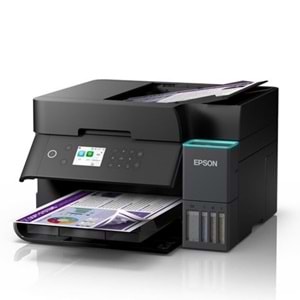Epson L6370 Renkli Mürekkep Tanklı Yazıcı, Tarayıcı, Fotokopi, Wi-Fi, LAN, ADF, Dubleks, Siyah