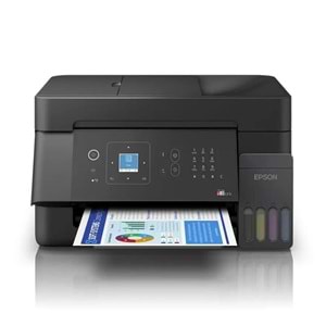 Epson L5390 Renkli Mürekkep Tanklı Yazıcı, Tarayıcı, Fotokopi, Fax, Wi-Fi, ADF, Siyah