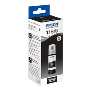 Epson 115 Mürekkep Orj. L8160, L8180 Pigment Black (BK) 70ml