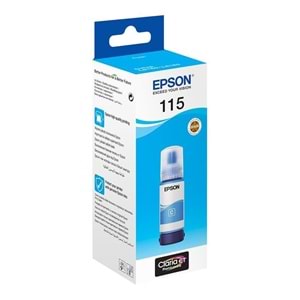 Epson 115 Mürekkep Orj. L8160, L8180 Cyan 70ml