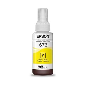 Epson Mürekkep Orj. T673 Yellow 70ml
