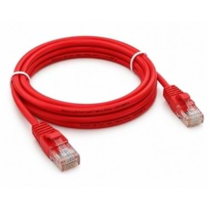 OKUR Cat6 Patch Kablo 5 Metre, Kırmızı - CAT6-05MT-K