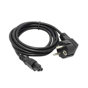 Vcom CE022-1.8 Notebook Power Elektrik Kablosu Yonca 0.5 mm 1.8 metre