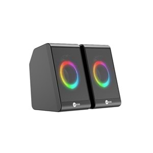 Lenovo Lecoo DS100 Hoparlör 1+1 USB RGB Siyah