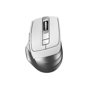 A4 Tech Fb35S Beyaz Bluetooth+2.4G Nano Kablosuz Optik 2000 Dpi Mouse (Sessiz)
