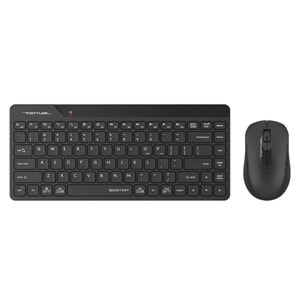 A4 Tech FG2200 AIR2 Mini Kablosuz Klavye Mouse Seti, Usb, Siyah