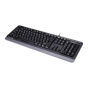 A4 Tech Fk10 F Usb Fsytyler Gri Tr Fn-Multimedya Klavye