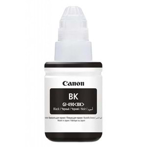 Canon GI-490BK Mürekkep Orj. - Black (135ml)