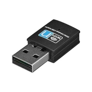 Hytech HY-300N USB Kablosuz Wifi Alıcı 2.4GHz 300Mbps