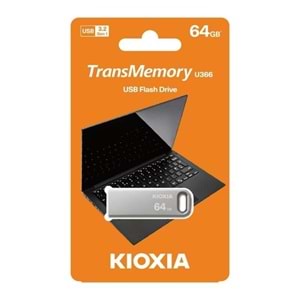 Kioxia 64GB USB Bellek U366 Metal 3.2 - LU366S064GG4